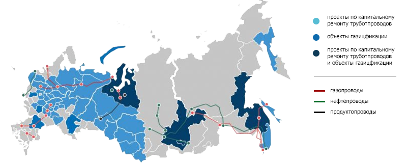 ГЕОГРАФИЯ ПРОЕКТОВ